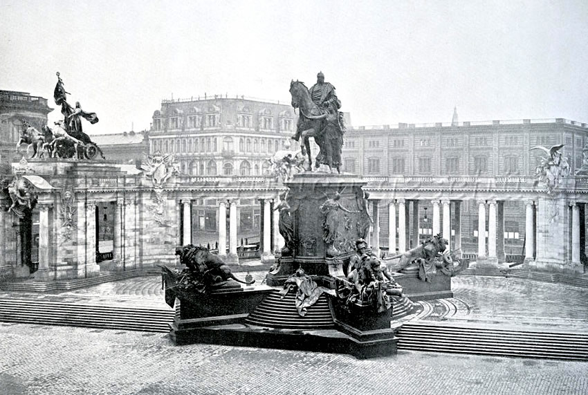 Historic image of National Kaiser Wilhelm Monument, Berlin