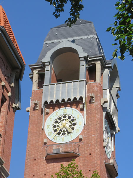 Clocktower of the Paula-Fürst-Schule, Charlottenburg, Berlin