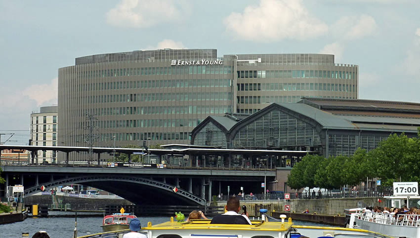 Spreedreieck- high rise office building in Friedrichstrasse, Berlin