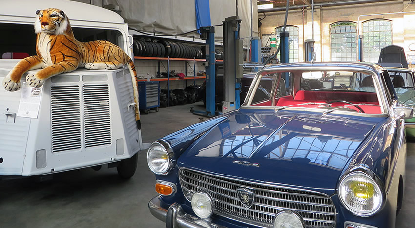 Specialist workshops for iconic cars at Berlin's Classic Remise