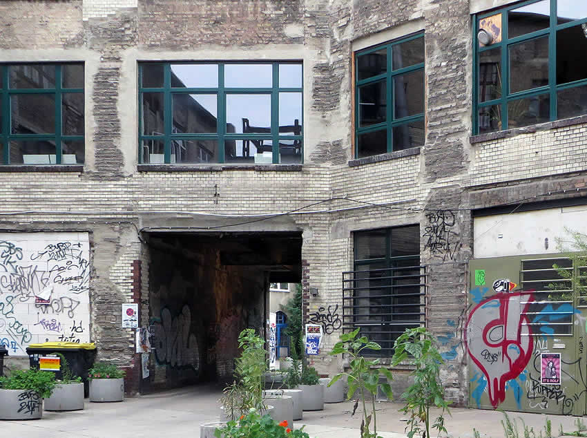 Old courtyards in Berlin's Wedding district are home to a couple of the city's best hip bars