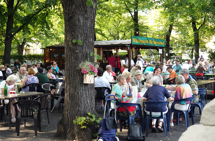 Summer barbecue areas in berlin's parks