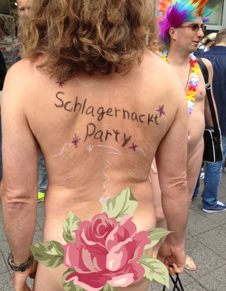 Best of Berlin? The schlagernacktparty, or nude German pop party