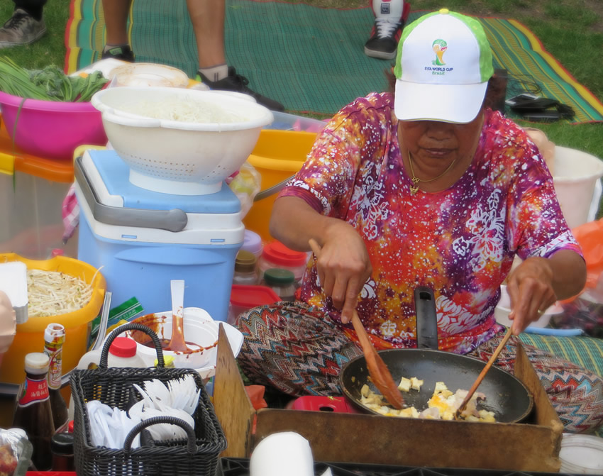 Berlin's Preussen Park - or 'Thai Park' offers an authentic and delicious oriental food experience