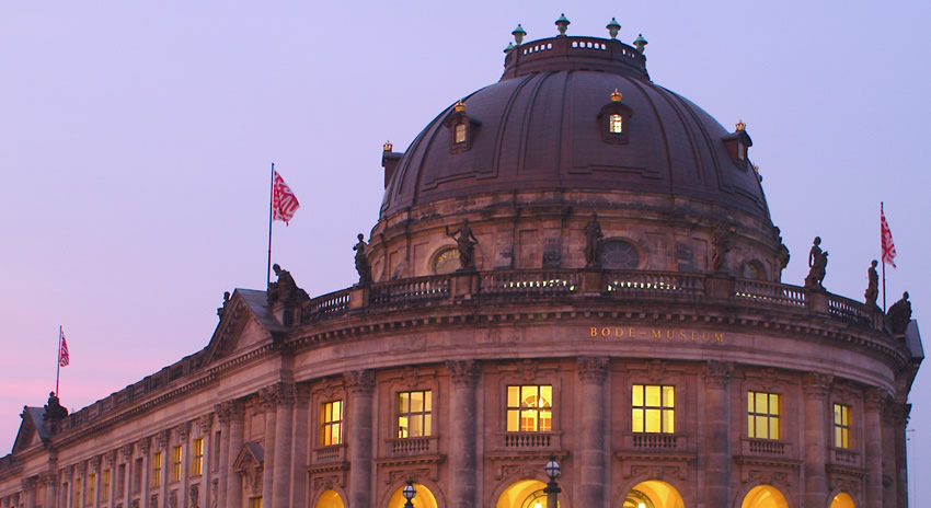 Bode Museum Berlin, where in summer you can enjoy free classical concerts