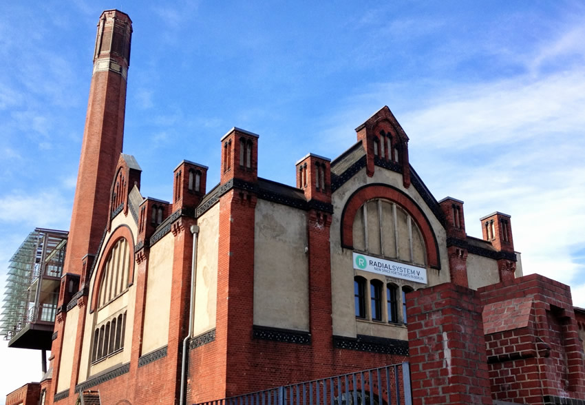 A former pumping station converted into an arts complex - Radialsystem V, Berlin