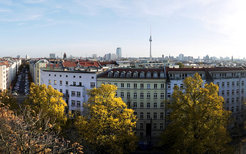 Views of Berlin from the Zionskirche clocktower, Prenzlauer Berg
