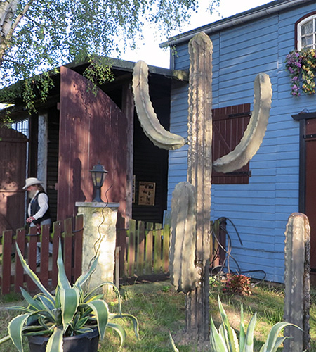 American Wild West in Berlin: the Old Texas Town cowboy club headquarters