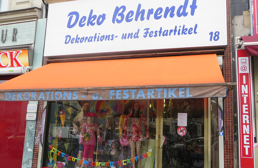 One of Berlin's most amazing stores - party supplies galore at Deko Behrendt