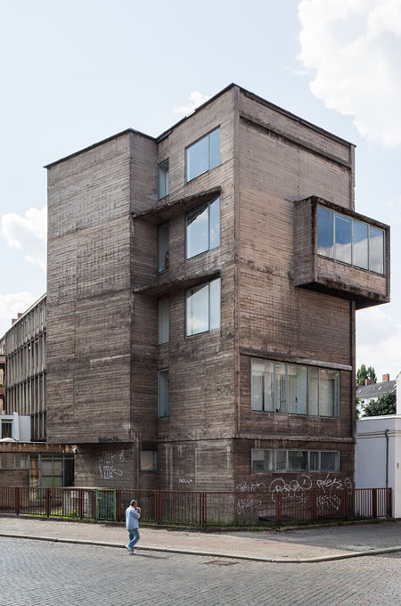 Repurposed factory spaces, Berlin: Klaus Kirsten's post-war Brutalist tower