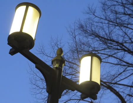 Alberts Speer street lamps, Berlin