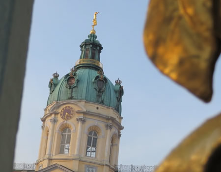 The Fortuna weather vane, Charlottenburg Schloss, Berlin