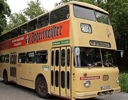 Heritage bus rides to the lakes, Berlin