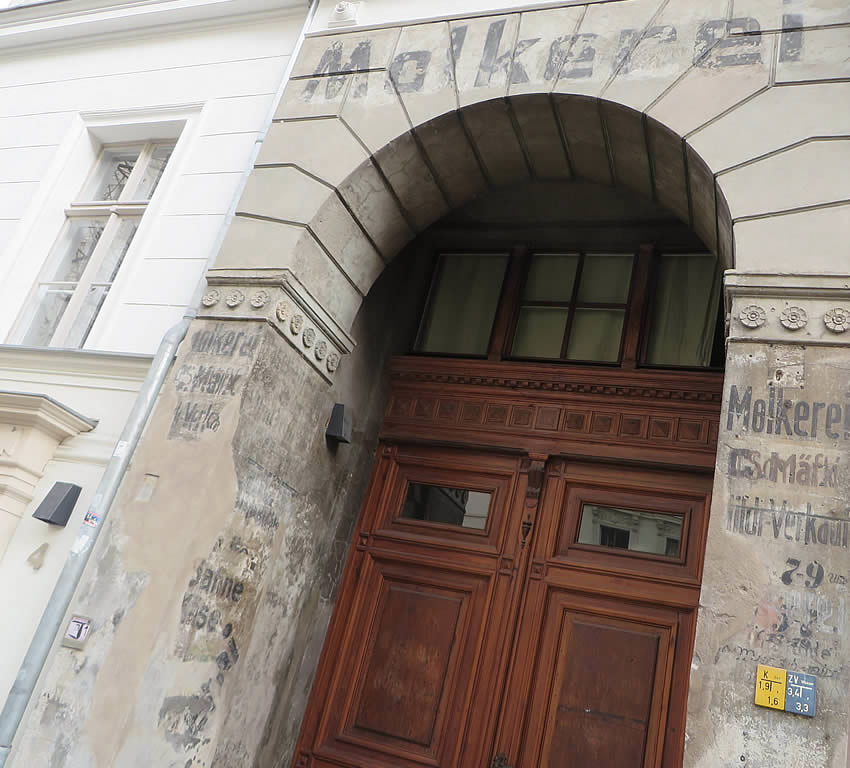 This residence in Prenzlauer Berg was once a 'Molkerei', or Dairy