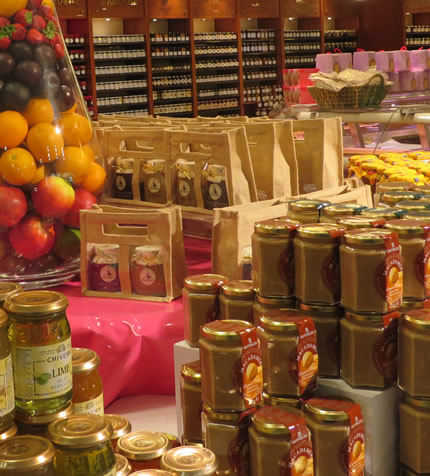 Brimming shelves at one of Europe's best Delicatessen food halls