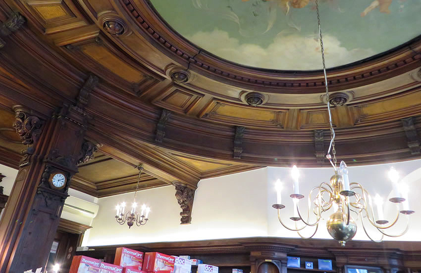 Hidden places, Berlin: historic pharmacy interior,  Hackescher Markt