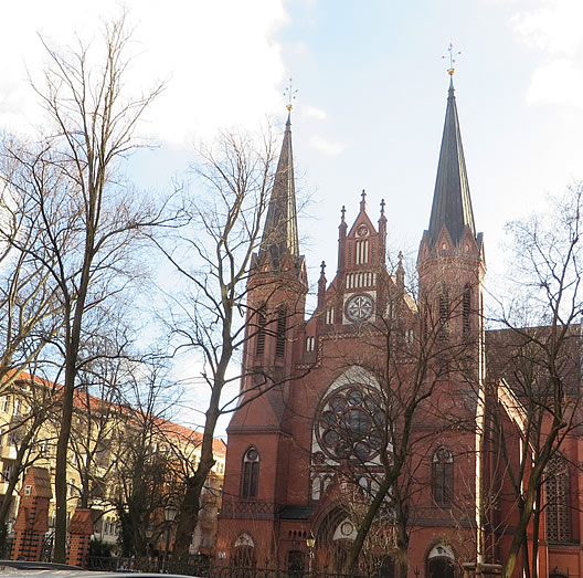 Catholic church, Berlin, Moabit