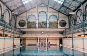 Historic public swimming baths in Berlin