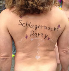 Berlin's naughty naked Schlager party