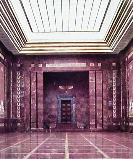 Documentary photograph of the Mosiac Hall, Hitler's Chancellery, Berlin