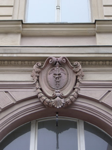 Architectural detail, Wallstrasse, Berlin