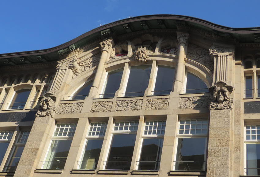 Berlin Jugendstil facade