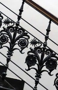 A beautiful staircase in a former Berlin library